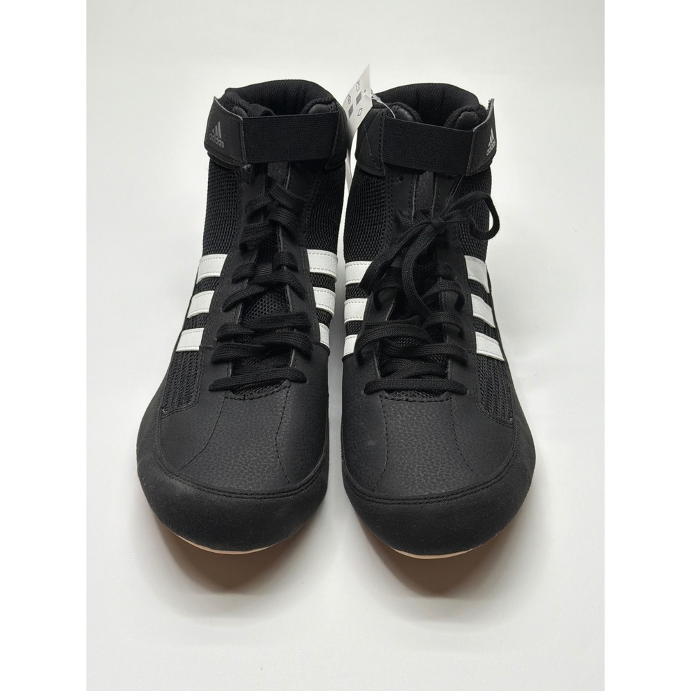 Adidas HVC Wrestling Shoes‎ Mens Black White Gum AQ3325 New